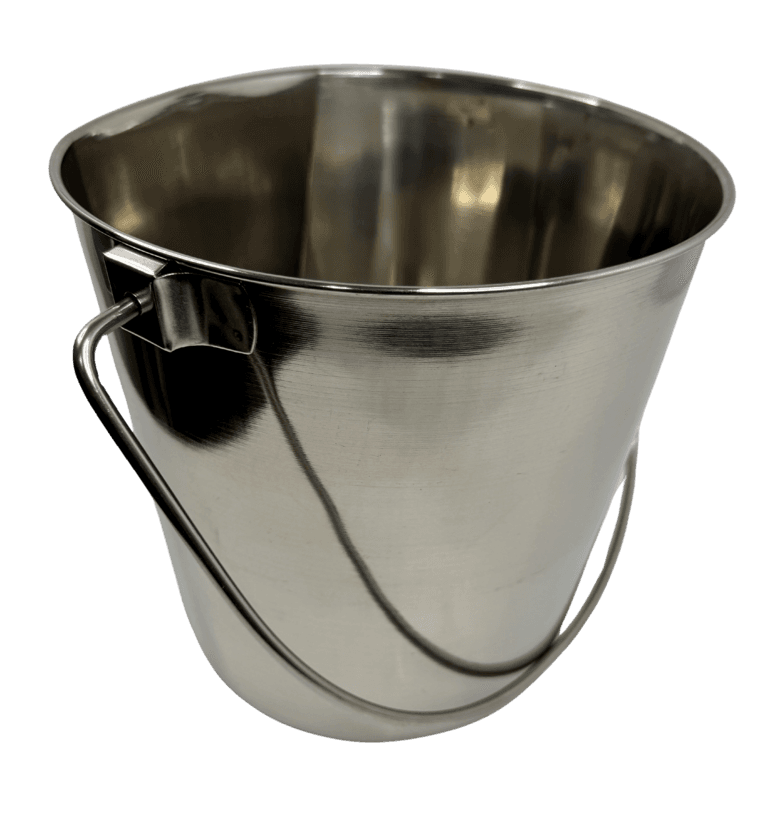 Stainless steel hanging bucket